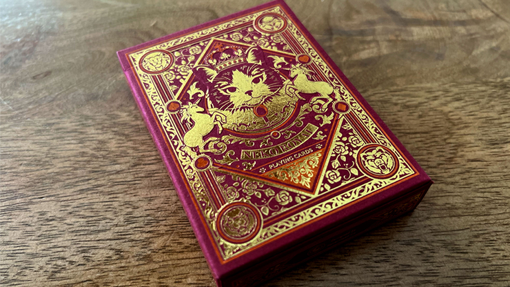 Neko Royal Red Playing Cards