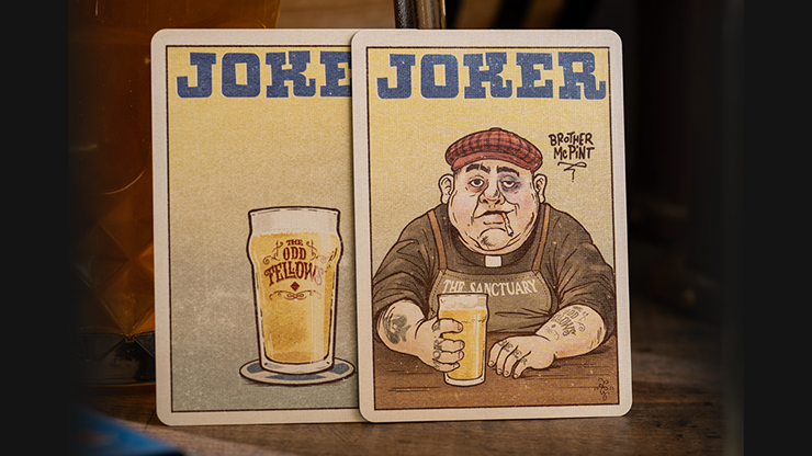 Odd Fellow Brother McPint Poker Playing Cards