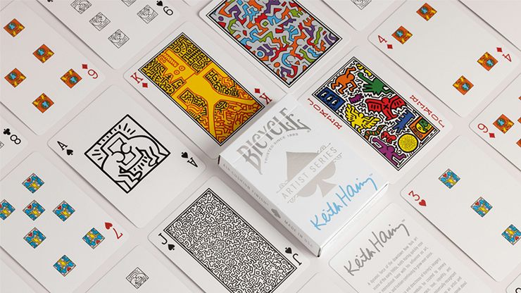 Bicycle Keith Haring (Box Set Red and Blue) Playing Cars, photo 3