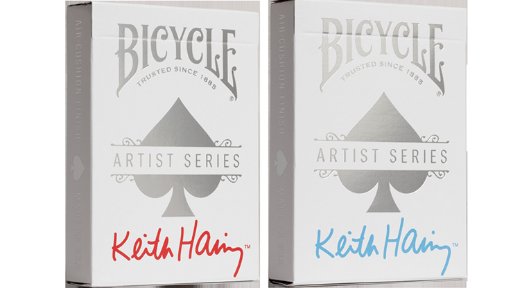 Bicycle Keith Haring (Box Set Red and Blue) Playing Cars, photo 5