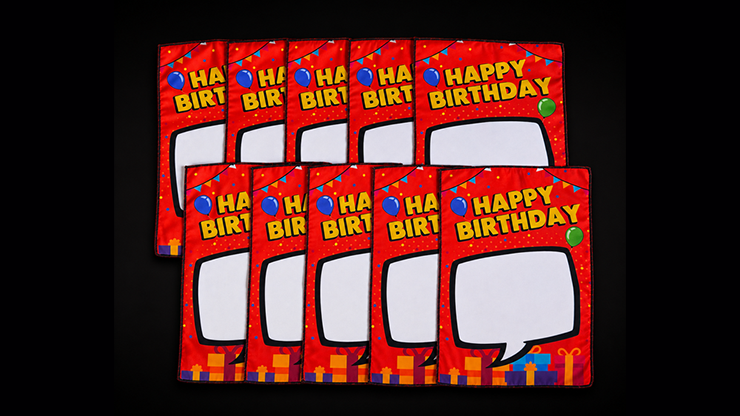 Birthday Silk Surprise Refill (10 Silks) (Orange)