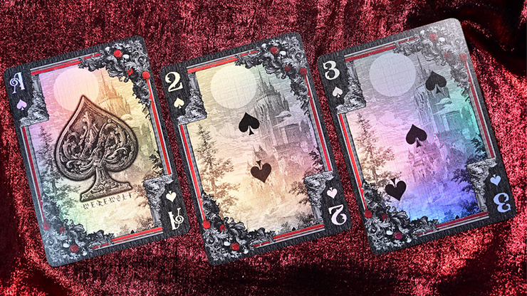 Trinity of Night - Werewolf Holo Playing Cards