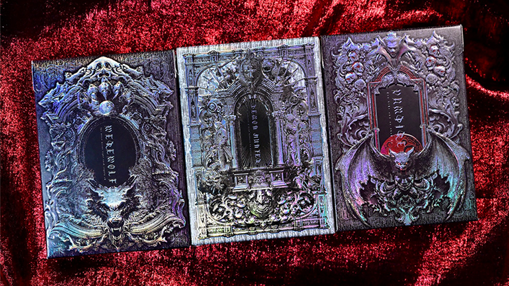 Trinity of Night - Werewolf Holo Playing Cards
