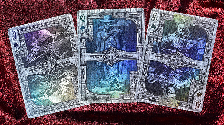 Trinity of Night - Demon Hunter Holo Playing Cards