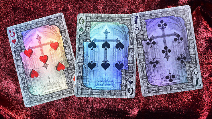 Trinity of Night - Demon Hunter Holo Playing Cards