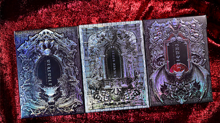 Trinity of Night - Demon Hunter Holo Playing Cards