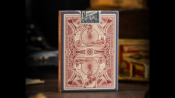 Le Voyage Du Chat Rouge Playing Cards