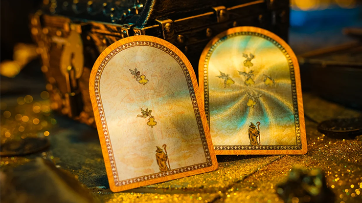 Portal Walnut Boxset Playing Cards