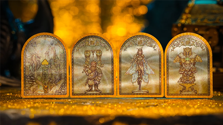 Portal Walnut Boxset Playing Cards