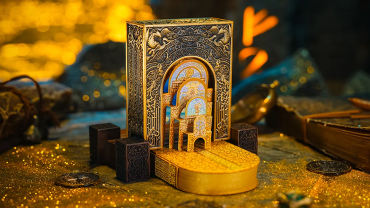 Portal Walnut Boxset Playing Cards