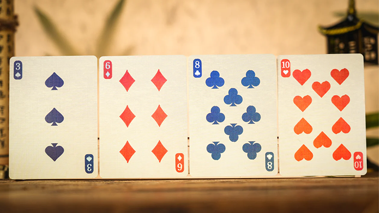 Ancient Relics Seat Playing Card (Orange)