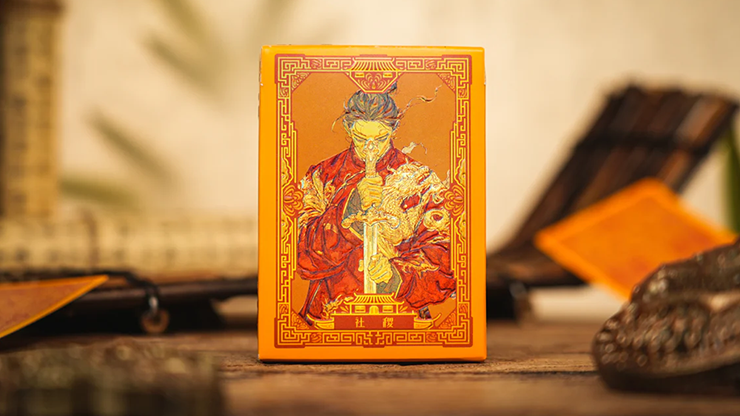 Ancient Relics Seat Playing Card (Orange)