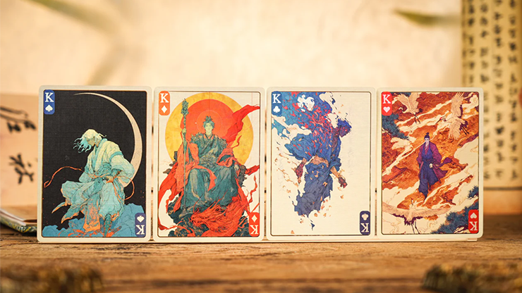 Ancient Relics Culture Playing Card (Teal)