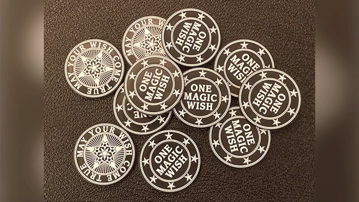 Giveaway Magic Wishing Coins (20 Plastic Coins)