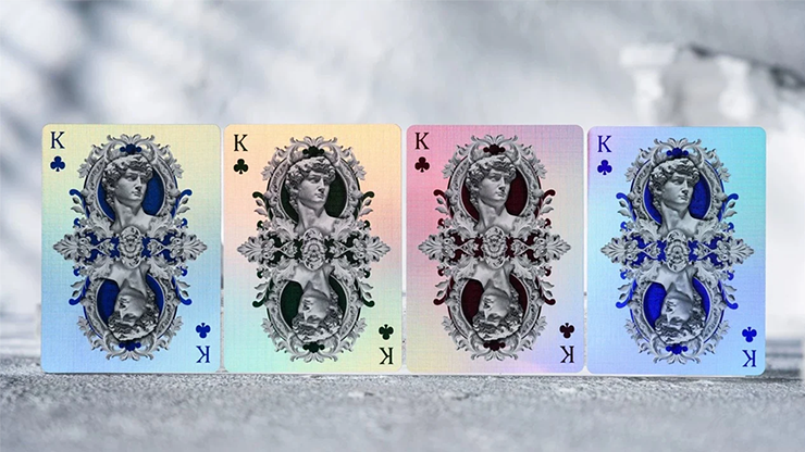 Alabaster Michelangelo HOLO Playing Cards