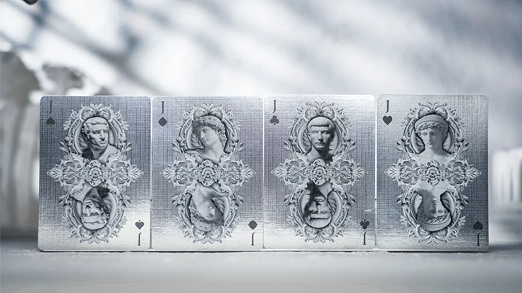 Alabaster Athena Luxury Playing Cards
