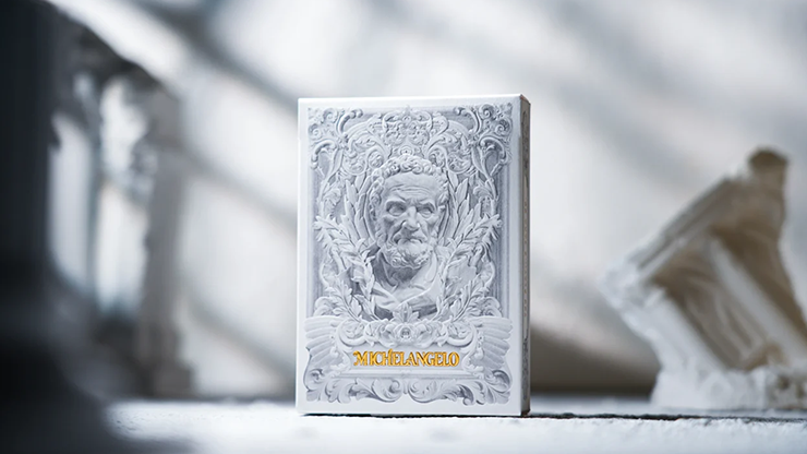 Alabaster Michelangelo Luxury Playing Cards