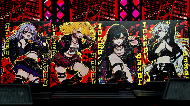 Akiba Frenzy! - Band Girls Playing Cards