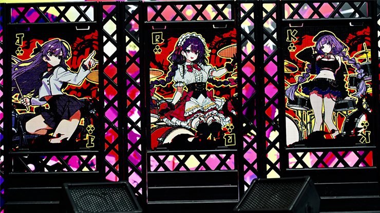 Akiba Frenzy! - Band Girls Playing Cards
