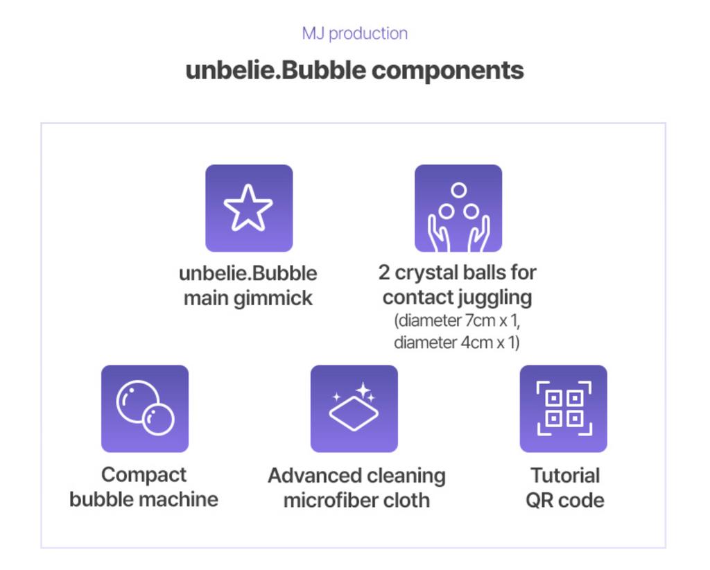 Unbelie.Bubble - MJ Production - The Online Magic Store