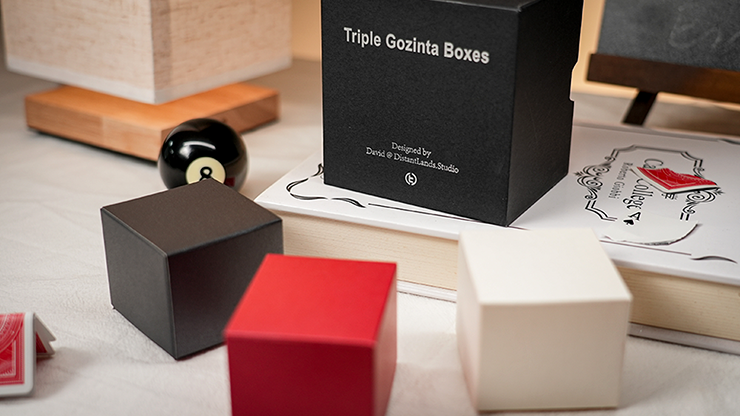 Triple Gozinta Boxes - Ivo David Oliveira & TCC Magic - The Online Magic Store
