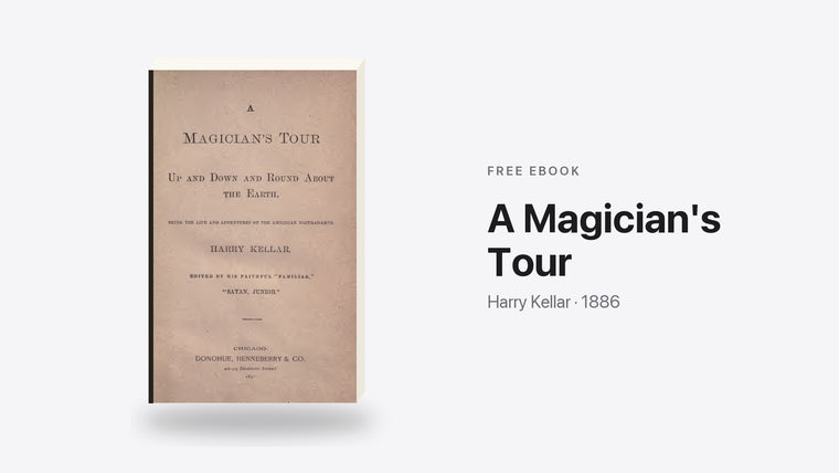 A Magician's Tour by Harry Kellar - free eBook cover