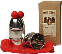 Cups & Balls w/Chop Cup Alum.Combo