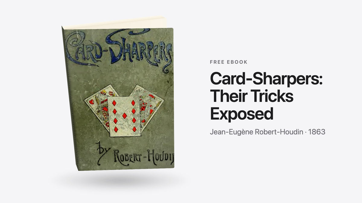 Card-Sharpers: Their Tricks Exposed by Jean-Eugène Robert-Houdin - free eBook cover