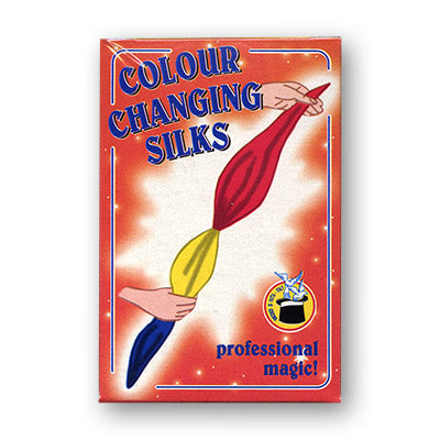 Color Changing Silks 4 color silks 12 inch (red/yellow bo x)