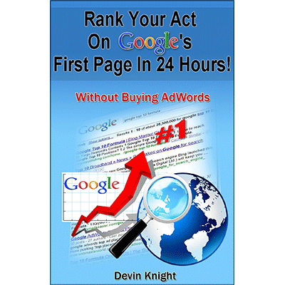 How To Rank Your Act on Google (eBook)