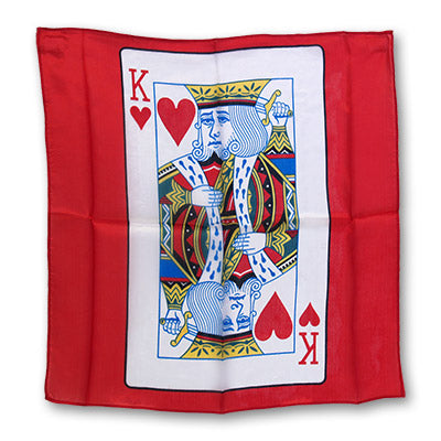 Silk 18 inch King of Hearts Card from Magic