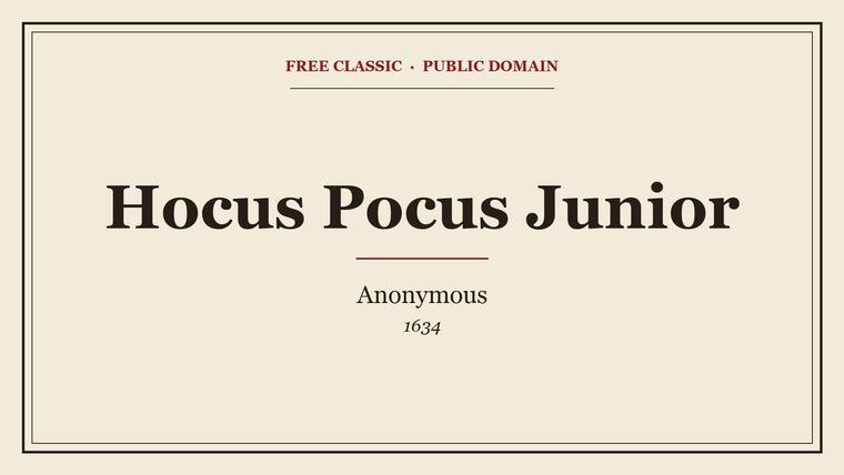 Hocus Pocus Junior