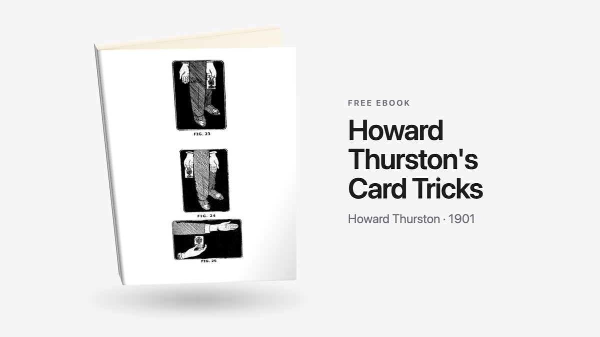Howard Thurston's Card Tricks by Howard Thurston - free eBook cover