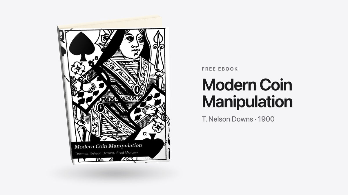 Modern Coin Manipulation by T. Nelson Downs - free eBook cover
