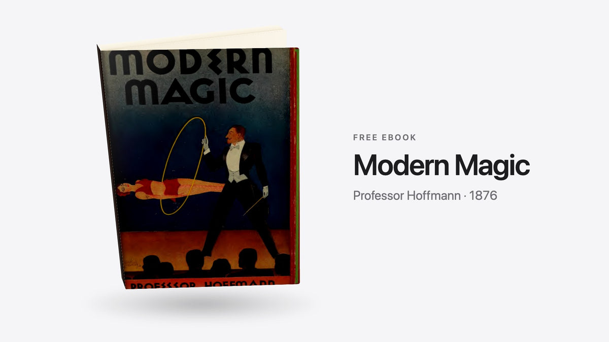 Modern Magic by Professor Hoffmann - free eBook cover