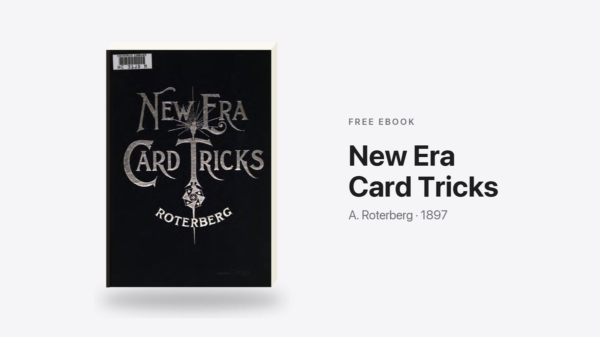 New Era Card Tricks by A. Roterberg - free eBook cover