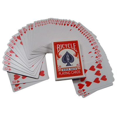Assorted Back Bicycle One Way Forcing Deck (assorted values)