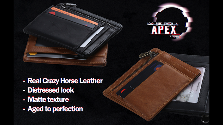 Apex Wallet MK2 (Black/Brown)
