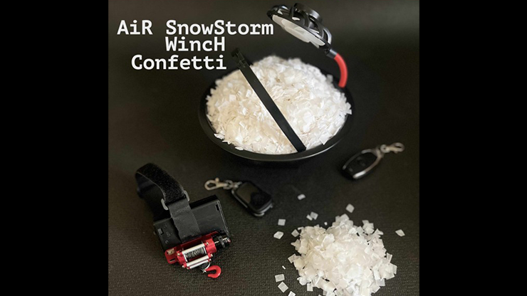 AiR SnowStorm with Winch and Confetti (Gimmick and Online Instructions)
