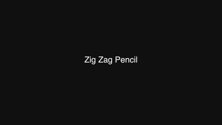 Zig Zag Pencil