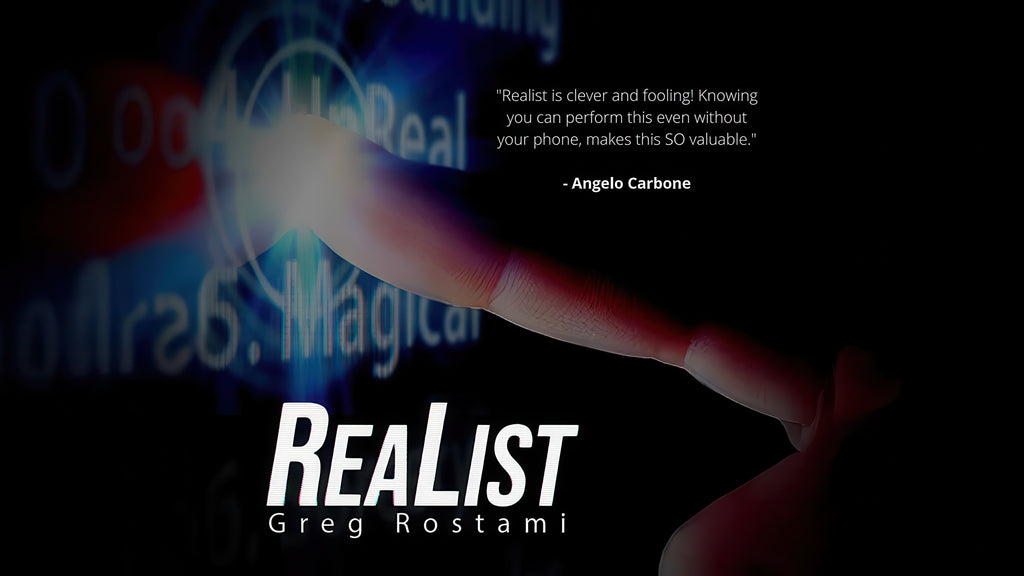 ReaList - Greg Rostami - The Online Magic Store
