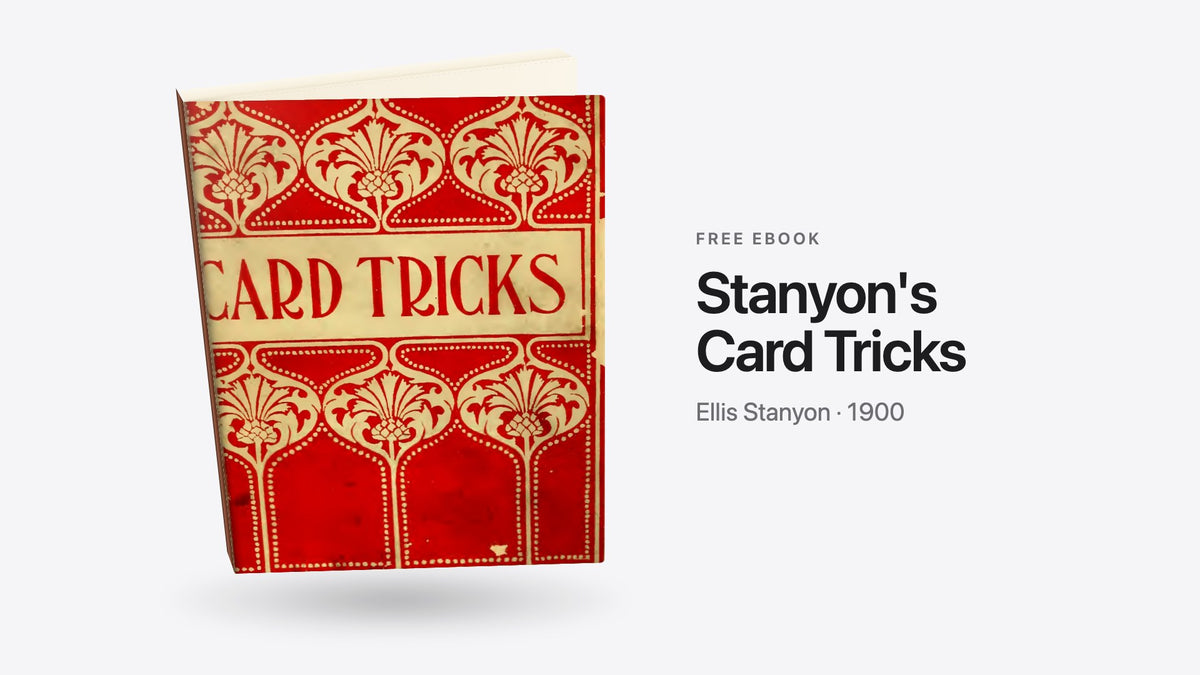 Stanyon's Card Tricks by Ellis Stanyon - free eBook cover