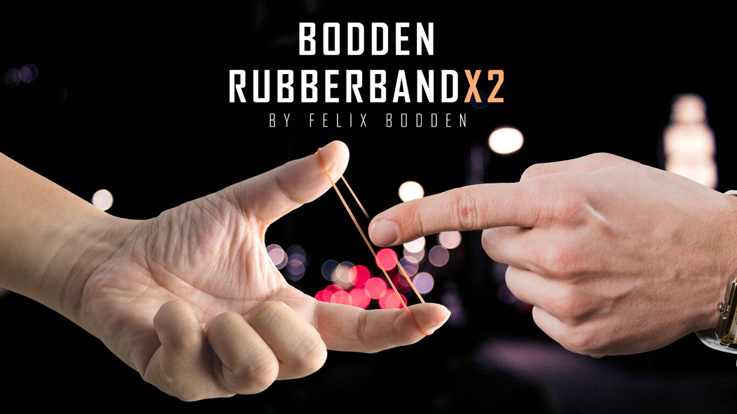 Bodden Rubber Band X2 - Felix Bodden - The Online Magic Store