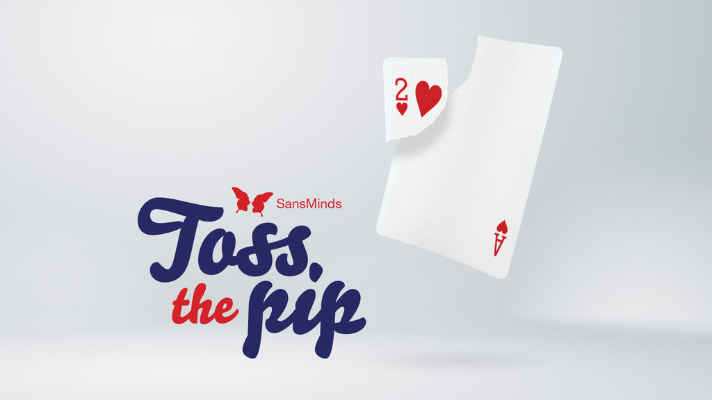 Toss the pip - SansMinds Creative Lab - The Online Magic Store