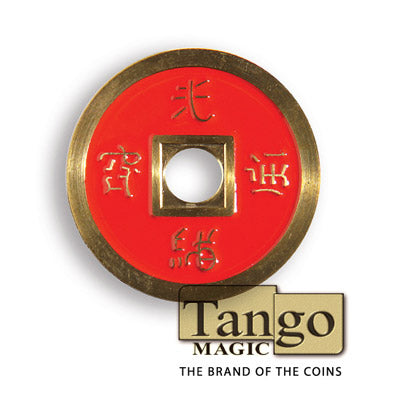 Chinese Coin (CH0019) Black & Red
