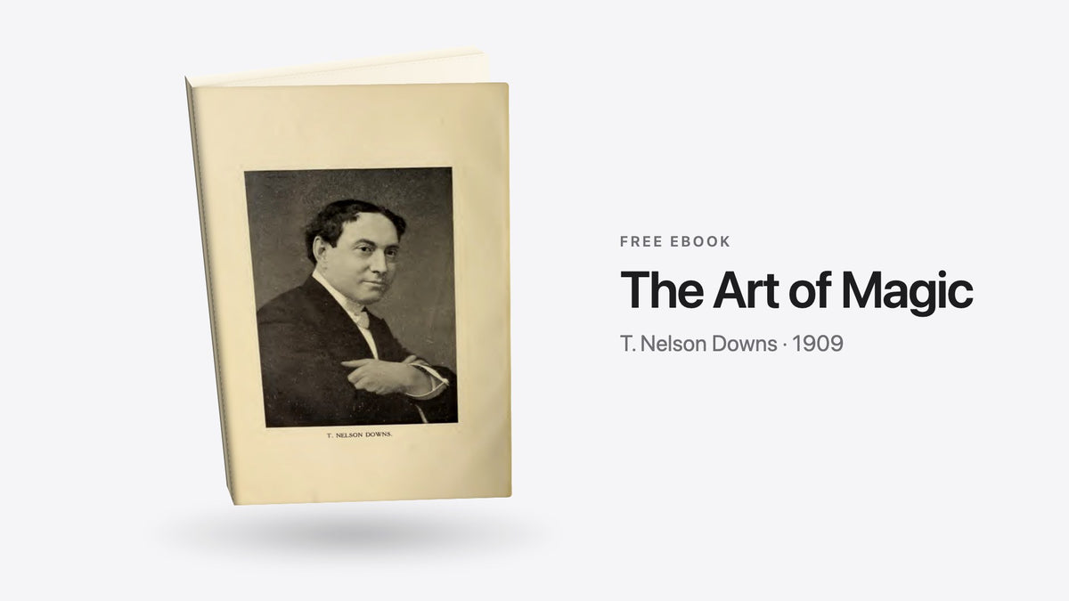 The Art of Magic by T. Nelson Downs - free eBook cover
