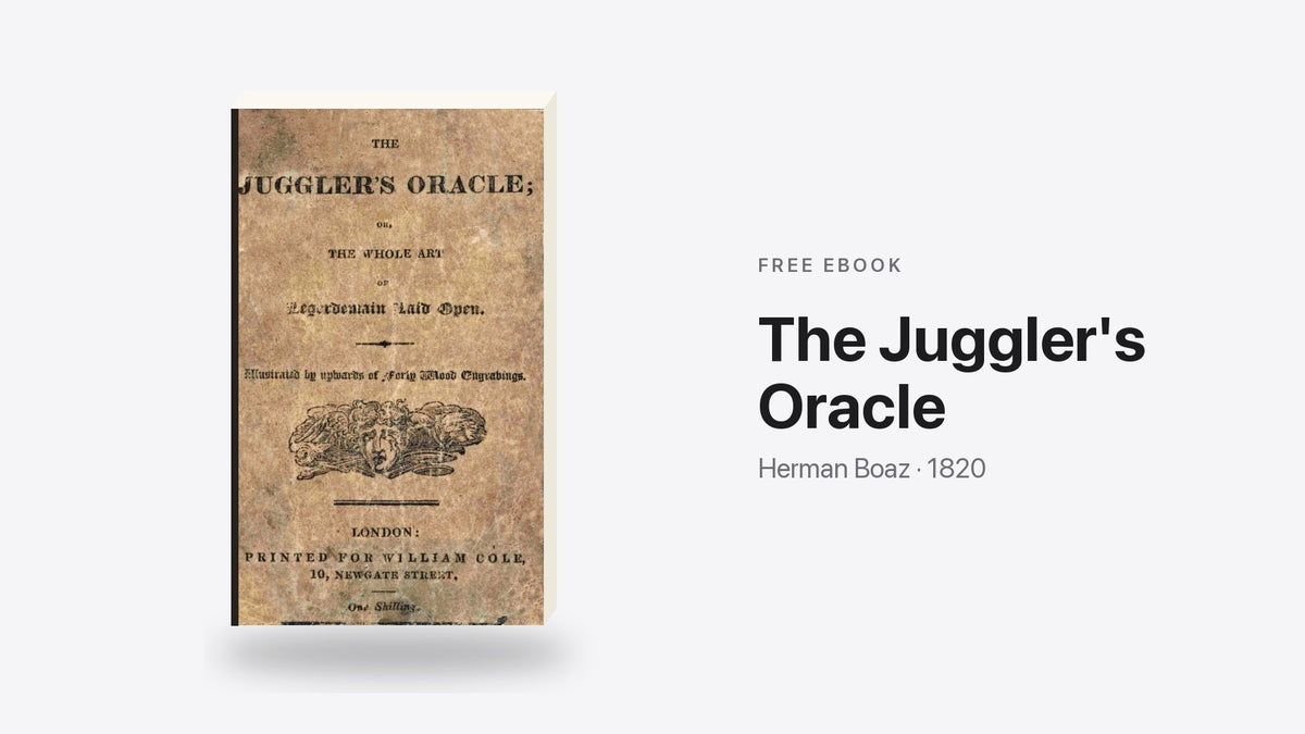 The Juggler's Oracle by Herman Boaz - free eBook cover