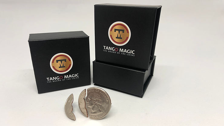 Bite Coin - US Quarter (Internal With Extra Piece) - Tango - The Online Magic Store
