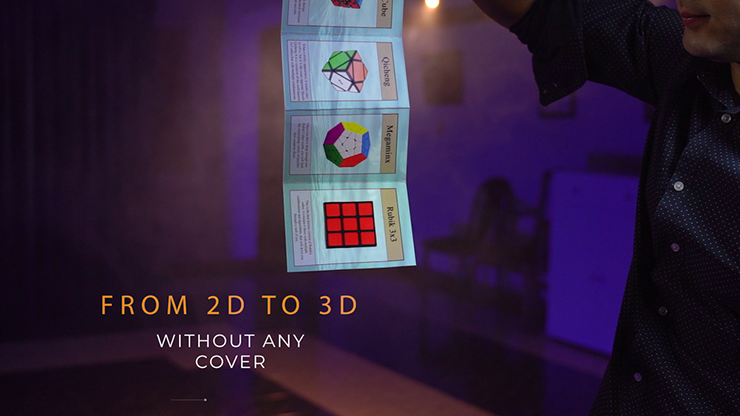 Rubik's Cube 3D Advertising - Henry Evans and Martin Braessas - The Online Magic Store