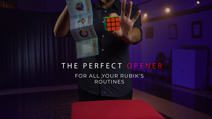 Rubik's Cube 3D Advertising - Henry Evans and Martin Braessas - The Online Magic Store